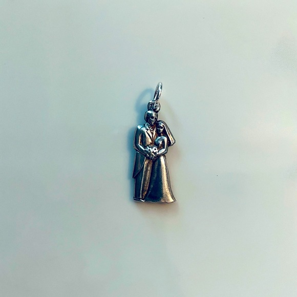 James Avery Jewelry - Vintage 90s James Avery Silver Bride & Groom Charm